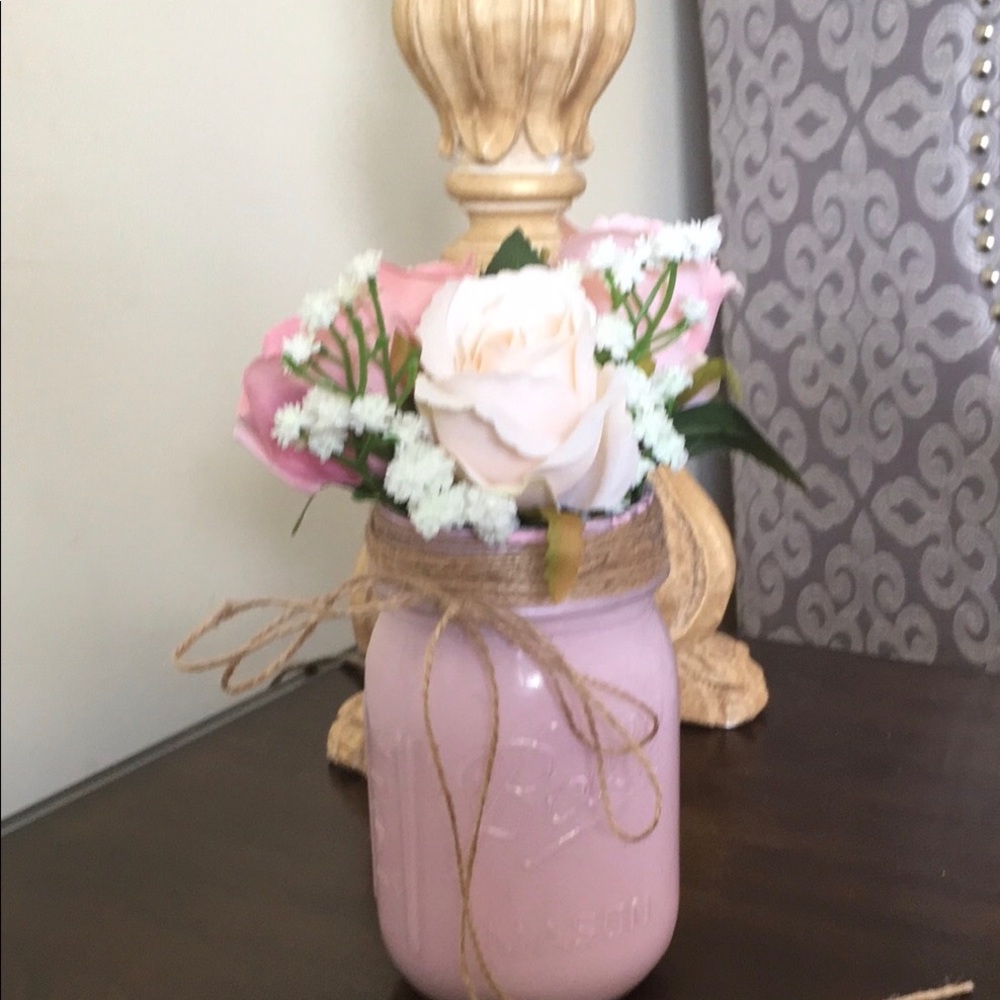 Silk rose arrangement